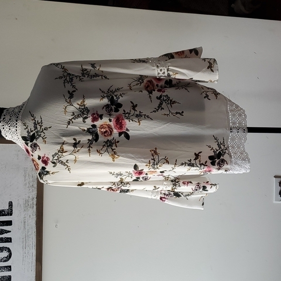 Kimono floral Swim cover-up up Size OS New with tag - Picture 4 of 11